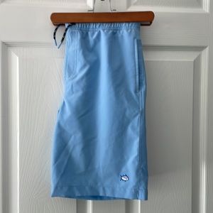Boys Southern Tide swim trunks